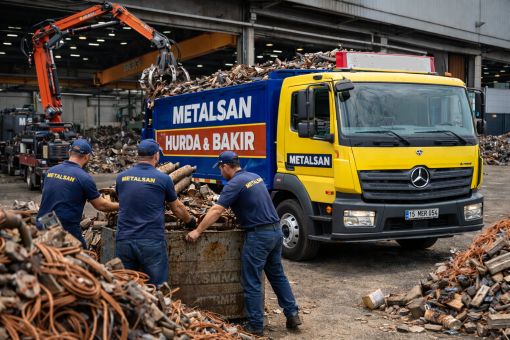  Tayahatun hurdacı, sahada hurda alımı, Metasan
